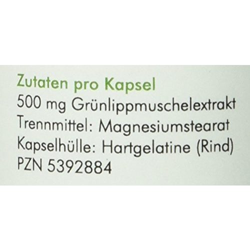 Grünlippmuschel-Kapseln manako, 2 x 150 Stück