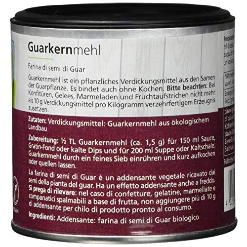 Guarkernmehl Arche 125g -Jetzt Bio- Bio Backzutat, 2 x 125 g
