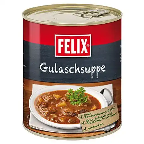 Gulaschsuppe Felix, mit saftigem Rindfleisch – 800g – 6x