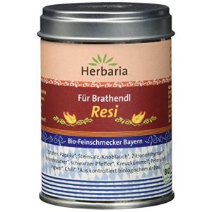Hähnchengewürz Herbaria “Resi” Brathendl, 90 g Dose – Bio