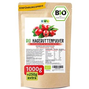 Hagebuttenpulver EWL Naturprodukte Bio Bio 1000g + 250g extra