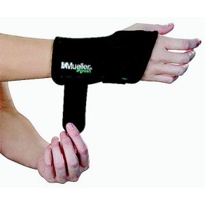 Handgelenkbandage Mueller Greenline Bandage, S/M rechts