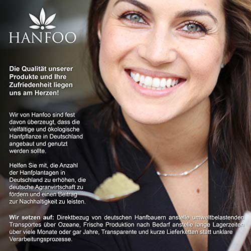 Hanfprotein Hanfoo BIO Hanfmehl aus Deutschland 1kg