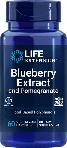 Heidelbeerextrakt Life Extension Blaubeerextrakt mit Granatapfel