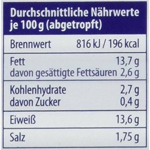 Heringe (zum Essen) Appel Bratheringe 20 x 325 g Dose