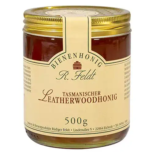 Honig Rüdiger Feldt Imkerei Leatherwood, 500 Gramm