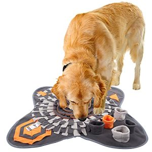 Hunde-Intelligenzspielzeug IEUUMLER Schnüffelteppich, 71x71cm