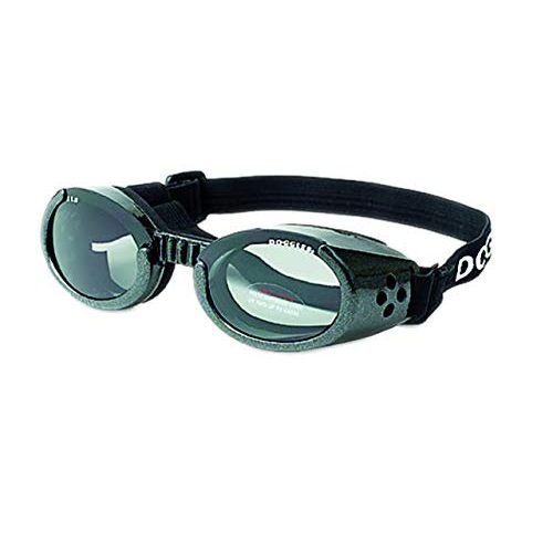 Die beste hundebrille doggles ils klein schwarz blau linse Bestsleller kaufen