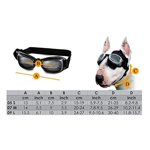 Hundebrille Dogoptics Größe S Pet Hund Sonnenbrille Biker Brille