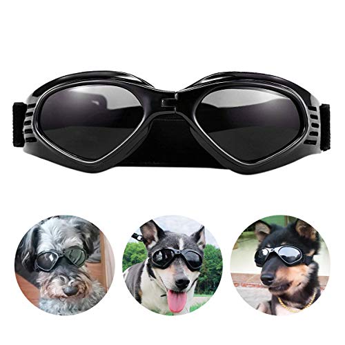 Die beste hundebrille pedomus hunde sonnenbrille verstellbarer riemen Bestsleller kaufen