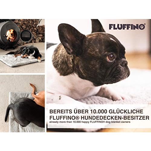 Hundedecke FLUFFINO ® – Flauschig, Weich u. Waschbar