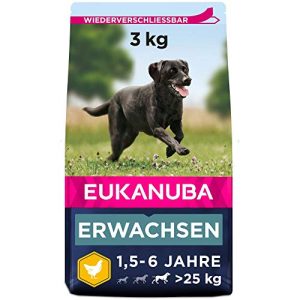 Hundefutter Eukanuba mit frischem Huhn, 3 kg
