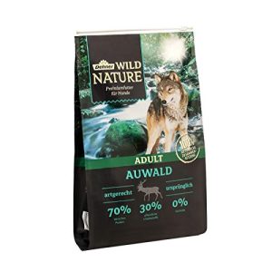 Hundefutter hoher Fleischanteil Dehner Wild Nature Adult, Auwald