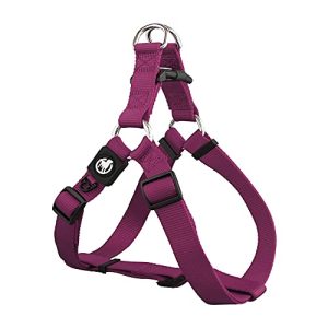 Dog harness DDOXX Nylon, Step-In, adjustable, escape-proof