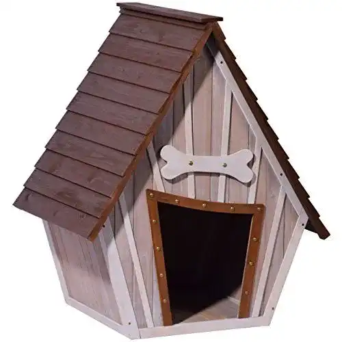 Hundehütte XXL dobar 55012 Hundehütte ,XL, 90x77x109 cm