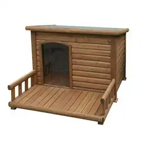Hundehütte XXL Kerbl Hundehütte mit Terrasse, 113 x 127 x 83 cm
