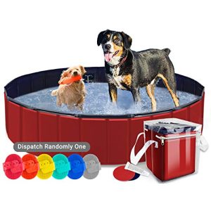 Hundepool groß AYITOO Haustier Pool, rutschfest, 160cm x30cm