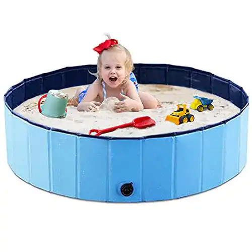 Hundepool groß IvyH Dog Paddling Pool, 160 * 30cm