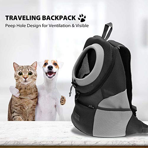 Hunderucksack PETCUTE Rucksack für Haustier, Airline Genehmigt