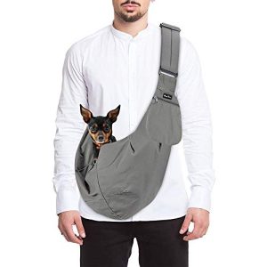 Hunderucksack SlowTon Tragetuch Hund, mit Fronttasche