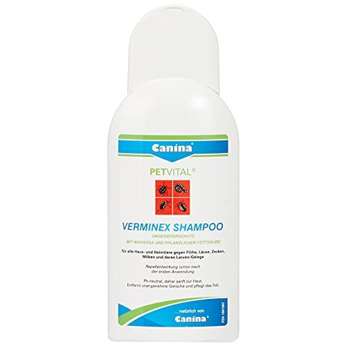 Die beste hundeshampoo canina 741656 petvital verminex shampoo 250ml Bestsleller kaufen