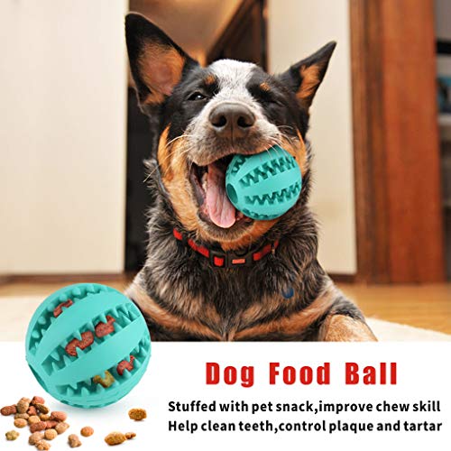 Hundespielzeug Idepet Hundeleckerli-Ball, 3er-Set, ungiftig