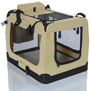 Hundetragetasche PET VIOLET Transportbox faltbar 70x52x50 cm