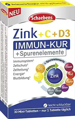 Immunkur Schaebens Zink + C + D3 IMMUN-KUR, 10 g
