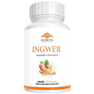 Ingwer-Kapseln PHARMA HEALTH INGWER, 120 Kapseln (Ingwer)