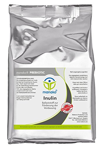 Die beste inulin manako prebiotic 1000 g beutel 1 x 1 kg Bestsleller kaufen