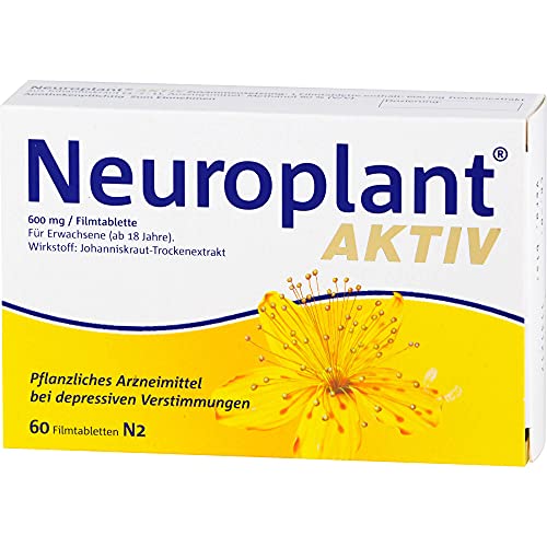 Johanniskraut Neuroplant aktiv Filmtabletten, 60 St. Tabletten