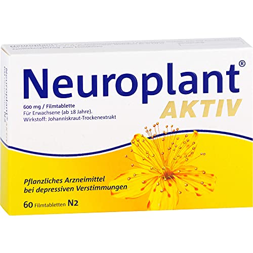 Johanniskraut Neuroplant aktiv Filmtabletten, 60 St. Tabletten