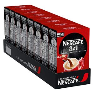 Kaffee-Sticks NESCAFÉ 3-in-1 Sticks, mit Creamer & Zucker, 8er