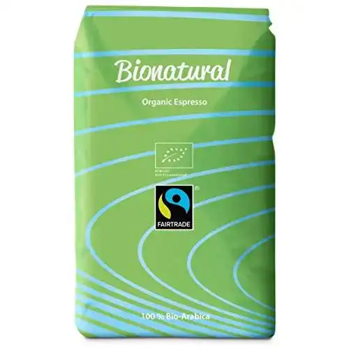 Kaffeebohnen Business-Coffee Bionatural Bio Fairtrade, 1000 g