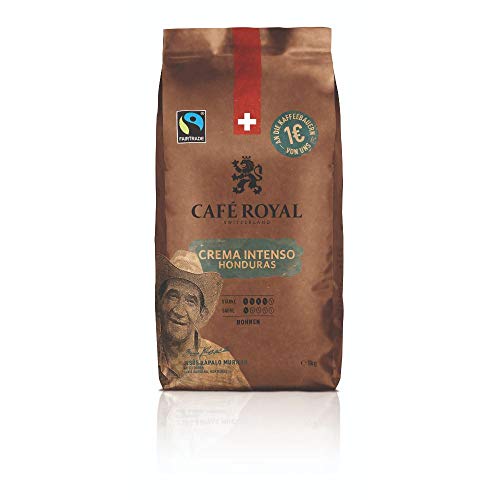 Die beste kaffeebohnen cafe royal honduras crema intenso 1kg fairtrade Bestsleller kaufen