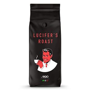 Kaffeebohnen KIQO Coffee & Tea LUCIFER’S ROAST, 1000g