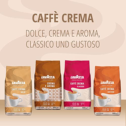 Coffee beans Lavazza Caffè Crema e Aroma, 1kg pack