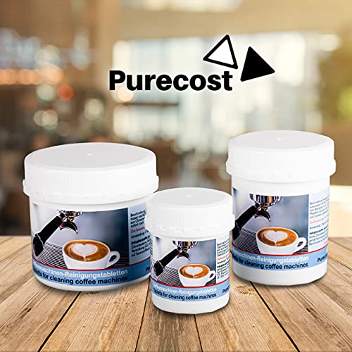 Kaffeefettlöser Purecost Reinigungstabletten 125er Pack