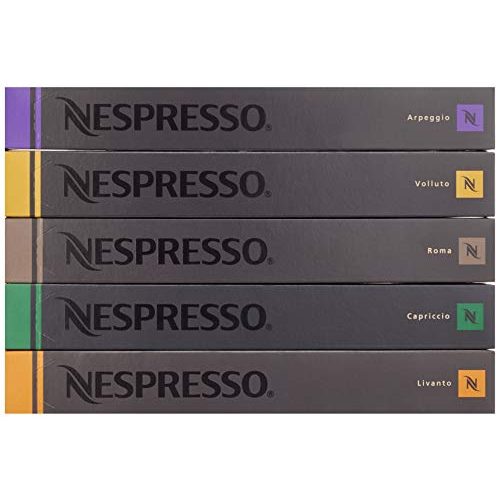 Kaffeekapseln Nespresso SORTIMENT – 50 ESPRESSO KAPSELN