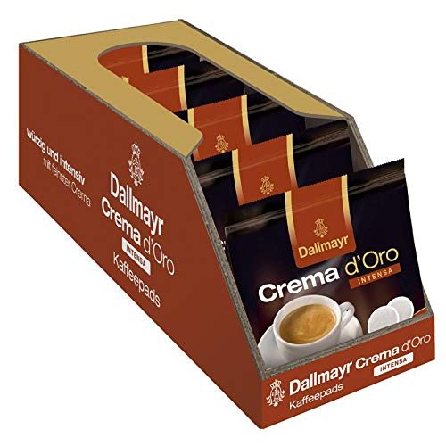 Kaffeepads Dallmayr Kaffee Crema d’oro Intensa, 5 x 16 Pads