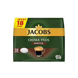 Kaffeepads Jacobs Pads Crema Kräftig, 90 Senseo kompatible