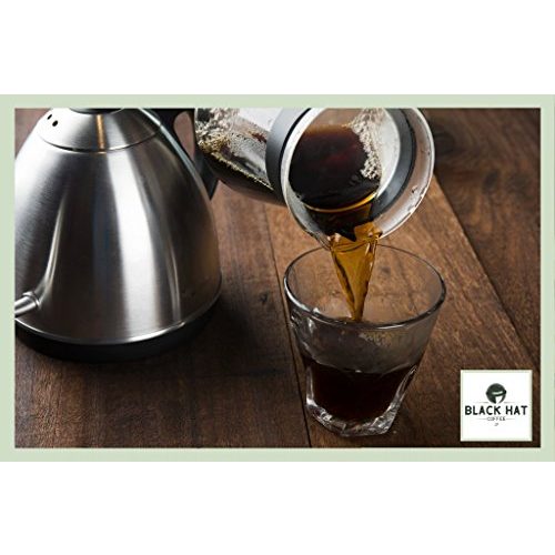 Kaffeepulver Black Hat Coffee House Blend, Filter-Kaffee12 x 500 g