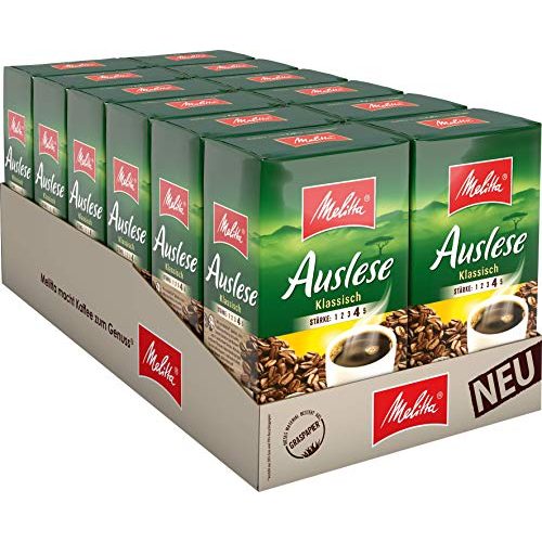 Kaffeepulver Melitta Gemahlener Röstkaffee, 12 x 500 g