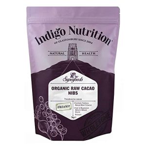 Kakaonibs Indigo Herbs Rohe Bio 1kg, Vegan, Rein & GMO Frei