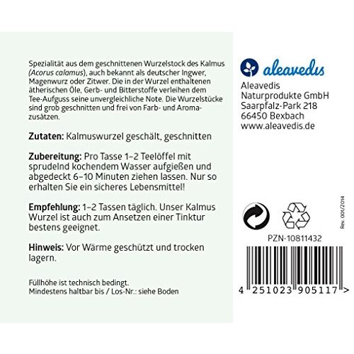 Kalmuswurzel Aleavedis Naturprodukte GmbH Geschält