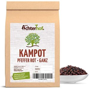 Kampot-Pfeffer vom Achterhof rot 100g edelste Pfefferkörner
