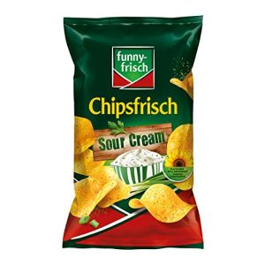 Kartoffelchips Funny-Frisch Chipsfrisch Sour Cream (10 x 175 g)