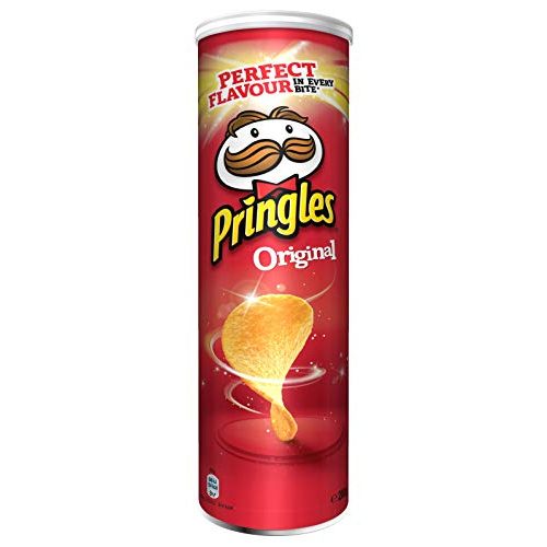 Kartoffelchips Pringles Original | Gesalzene Chips, (19 x 200g)