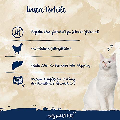 Katzenfutter bosch Tiernahrung Sanabelle Sensitive Geflügel, 10 kg