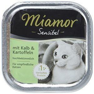 Katzenfutter Miamor Sensibel Kalb & Kartoffel 16x100g